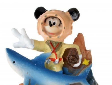 Penn Plax Mickey with Treasure Chest Resin Ornament