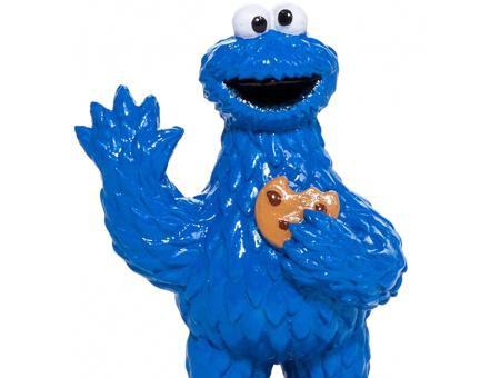 Penn Plax Sesame Street Cookie Monster Ornament Mini 2.1"