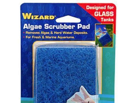 Penn Plax Wizard Algae Scrubber Pad for Glass Aquariums