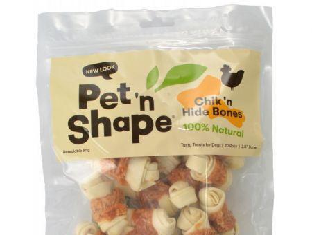 Pet 'n Shape Chicken Hide Bones Dog Treats
