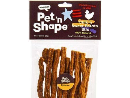 Pet 'n Shape Natural Chik 'n Sweet Potato Stix Dog Treats