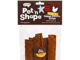 Pet 'n Shape Natural Chik 'n Sweet Potato Strips Dog Treats-Dog-www.YourFishStore.com