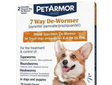 PetArmor 7 Way De-Wormer for Small Dogs and Puppies (6-25 Pounds)-Dog-www.YourFishStore.com