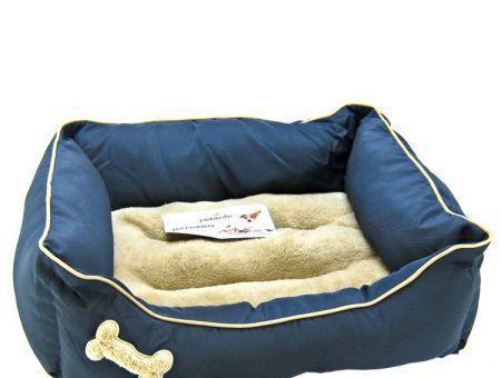 Petmate Plush Rectangular Bone Lounger