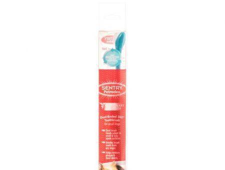 Petrodex Dual Ended 360 Toothbrush for Small Dogs