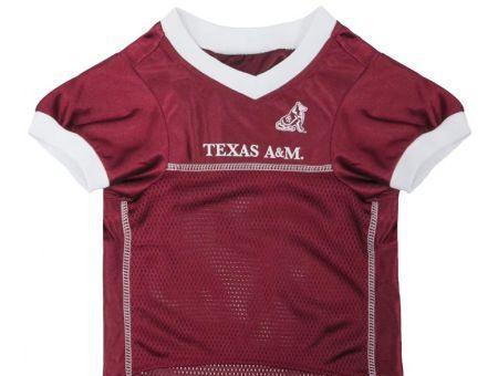 Pets First Texas A & M Mesh Jersey for Dogs