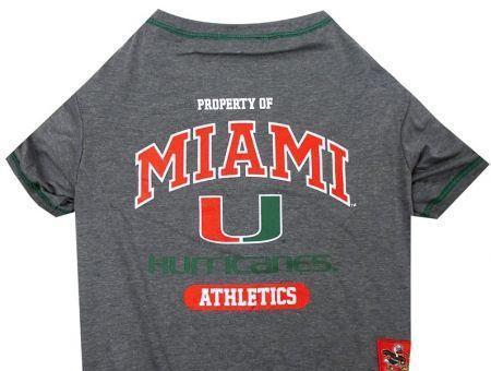 Pets First U of Miami Tee Shirt for Dogs and Cats