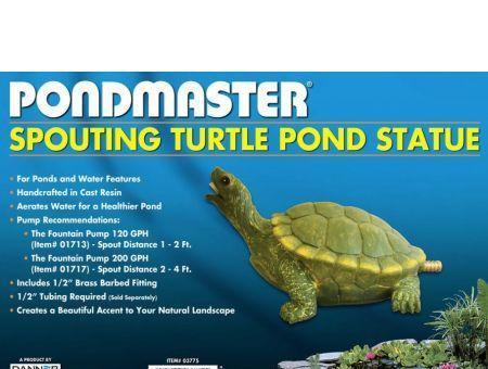 Pondmaster Resin Turtle Spitter