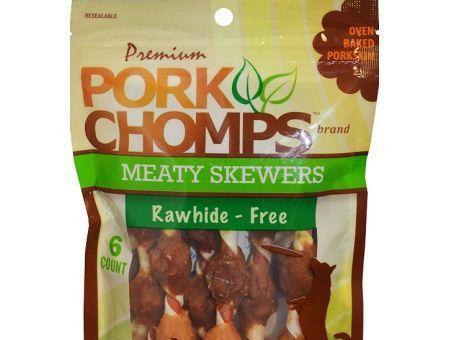 Pork Chomps Premium Nutri Chomps Meaty Skewers