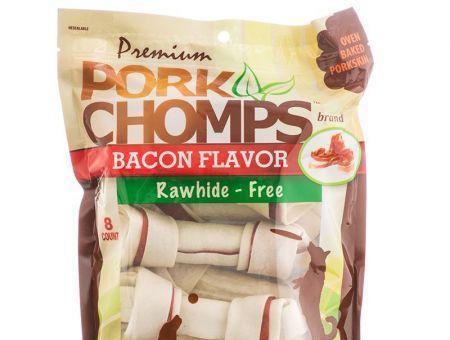 Pork Chomps Premium Pork Knotz - Bacon Flavor