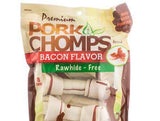 Pork Chomps Premium Pork Knotz - Bacon Flavor-Dog-www.YourFishStore.com