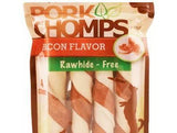 Pork Chomps Premium Pork Twistz - Bacon-Dog-www.YourFishStore.com