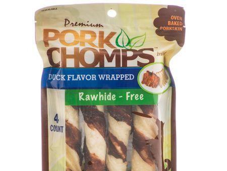 Pork Chomps Premium Pork Twistz - Duck-Dog-www.YourFishStore.com