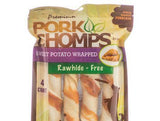 Pork Chomps Premium Pork Twistz - Sweet Potato-Dog-www.YourFishStore.com