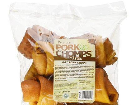 Pork Chomps Premium Roasted 6-7" Pork Knotz Bones-Dog-www.YourFishStore.com