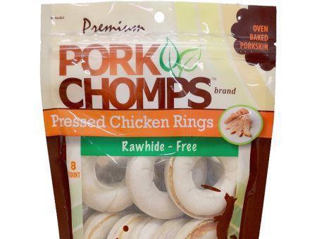 Pork Chomps Pressed Chicken Rings Dog Treats-Dog-www.YourFishStore.com
