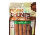 Premium Pork Chomps Roasted Porkhide Twists-Dog-www.YourFishStore.com
