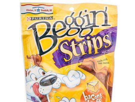 Purina Beggin' Strips Dog Treats - Bacon & Cheese Flavor