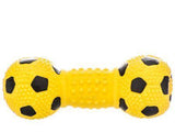 Rascals Latex Soccer Ball Dumbbell Dog Toy - Blue-Dog-www.YourFishStore.com