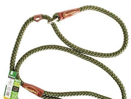 Remington 6' Braided Rope Slip Lead - Green