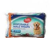Simple Solution Disposable Male Wraps - Large-Dog-www.YourFishStore.com