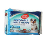 Simple Solution Disposable Male Wraps - Medium-Dog-www.YourFishStore.com