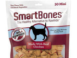 SmartBones Mini Vegetable and Chicken Bones Rawhide Free Dog Chew-Dog-www.YourFishStore.com