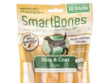 SmartBones Skin & Coat Care Treat Sticks for Dogs - Chicken-Dog-www.YourFishStore.com