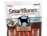 SmartBones Small Chicken and Peanut Butter Bones Rawhide Free Dog Chew-Dog-www.YourFishStore.com