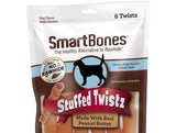 SmartBones Stuffed Twistz Chicken and Peanut Butter Rawhide Free Dog Chew-Dog-www.YourFishStore.com