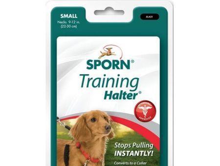 Sporn Original Training Halter for Dogs - Black