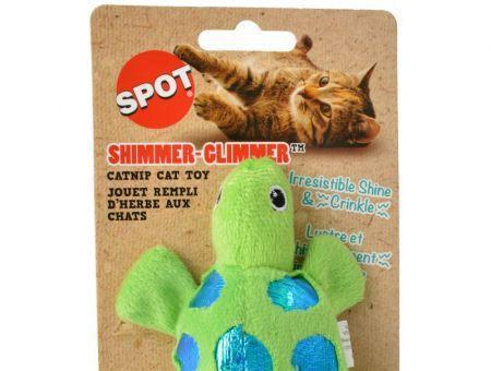 Spot Shimmer Glimmer Turtle Catnip Toy - Assorted Colors