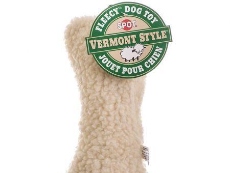 Spot Vermont Style Fleecy Bone Shaped Dog Toy