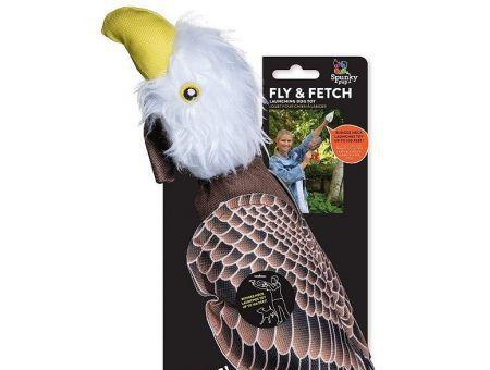 Spunky Pup Fly and Fetch Eagle Dog Toy