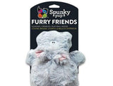 Spunky Pup Furry Friends Hippo with Ball Squeaker Dog Toy-Dog-www.YourFishStore.com