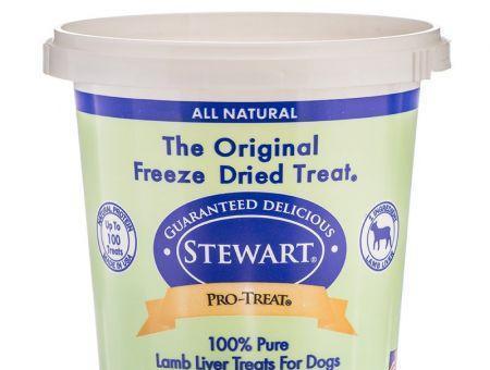 Stewart Pro-Treat 100% Freeze Dried Lamb Liver for Dogs