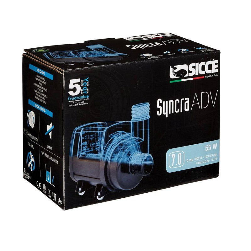 Syncra ADV 7.0 Water Pump (2500 GPH) - Sicce