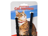 Tuff Collar Nylon Adjustable Cat Harness - Black-Cat-www.YourFishStore.com