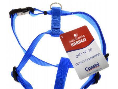 Tuff Collar Nylon Adjustable Harness - Blue