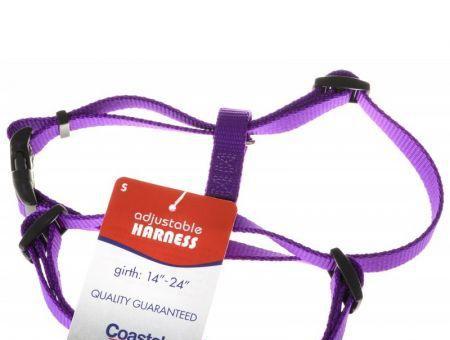 Tuff Collar Nylon Adjustable Harness - Purple