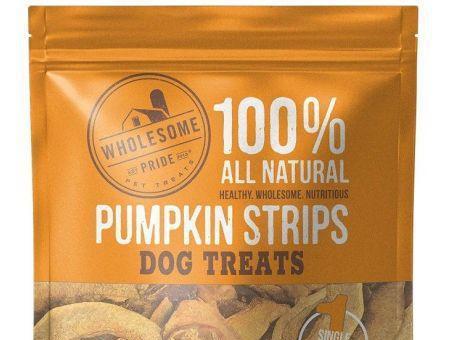 Wholesome Pride Pumpkin Strips Dog Treats