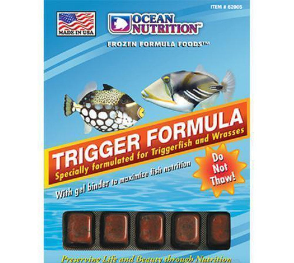 X5 Packs - 3.5 Oz Trigger Formula Frozen - Fish Food - Nutritional