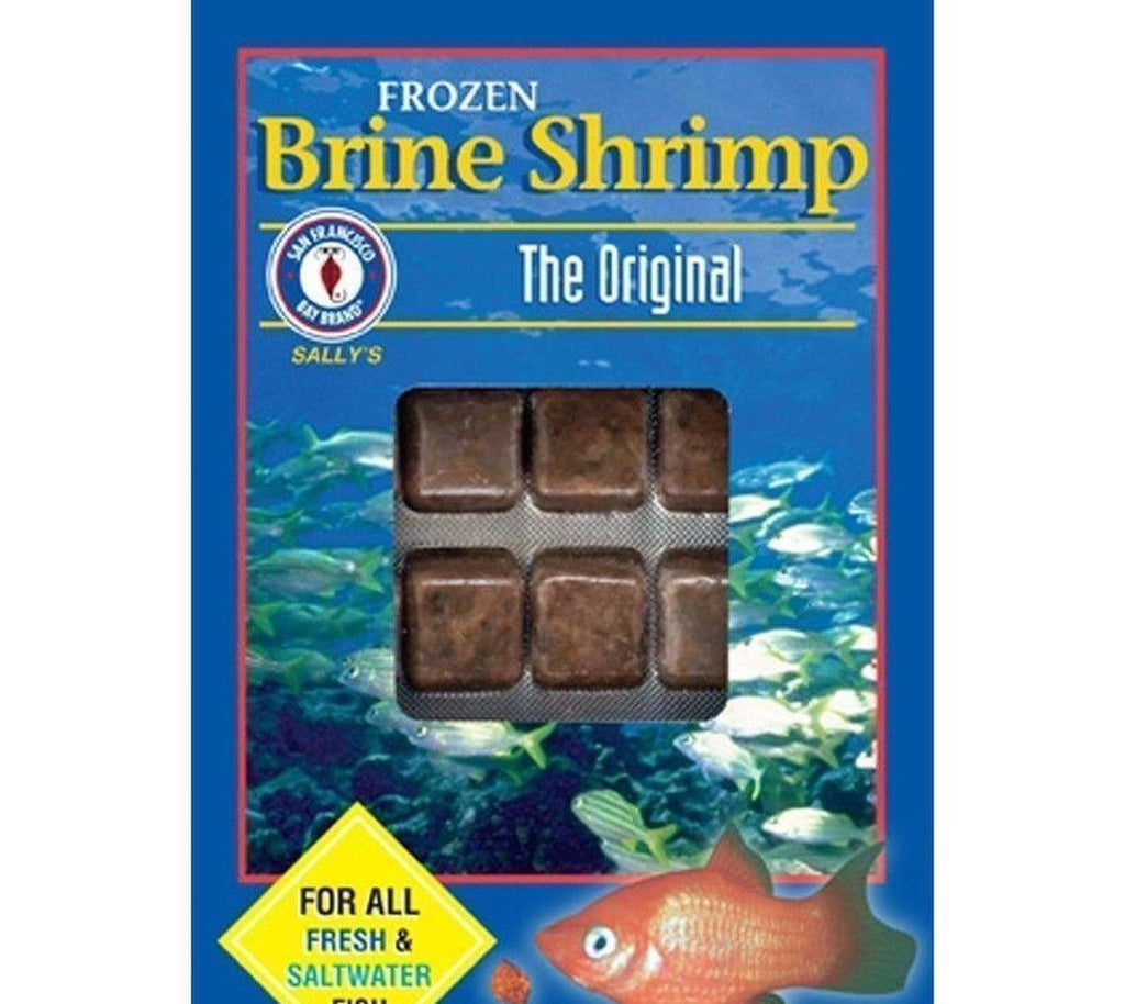 X5 Packs - 7 Oz Frozen Brine Shrimp - Fish Food - Frozen - For Finicky Eaters