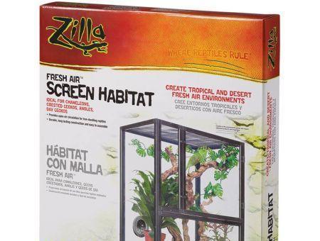 Zilla Fresh Air Screen Habitat