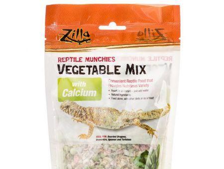 Zilla Reptile Munchies - Vegetable Mix with Calcium