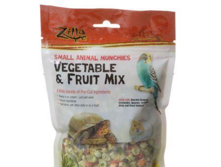 Zilla Small Animal Munchies - Vegetable & Fruit Mix