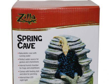 Zilla Spring Cave Reptile Decor