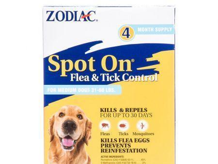 Zodiac Spot on Flea & Tick Controller for Dogs