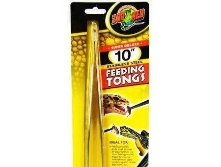 Zoo Med Feeding Tongs - Stainless Steel