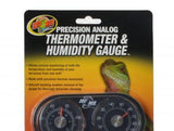 Zoo Med Precision Analog Thermometer & Humidity Gauge-Reptile-www.YourFishStore.com